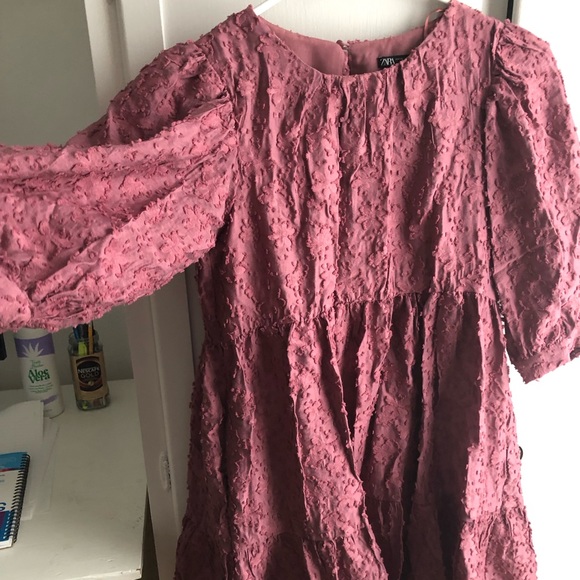 Pink dainty spring dress - Picture 6 of 6